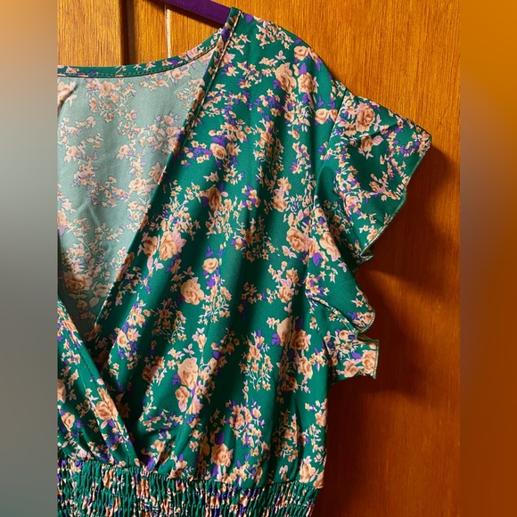 Women’s New Floral Print Maxi Dress - Picture 7 of 11